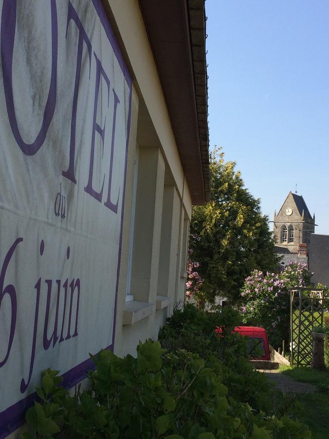 Hotel Du 6 Juin Sainte-Mere-Eglise Exterior foto